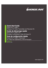 Notice IOGEAR SHARE PRO Pointeur sans fil