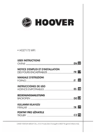 Notice HOOVER HOZ7173IN WI Fırın