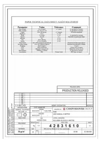 Notice HOOVER HOZ7173WI WFE Fırın