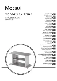 Notice MATSUI MWTVS11E Meuble TV