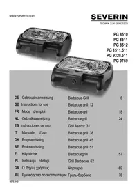 SEVERIN PG 8512 - Электрический гриль