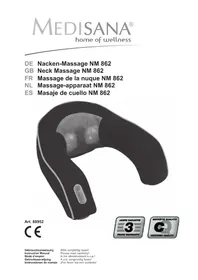 Notice MEDISANA NM 862 Massagegerät