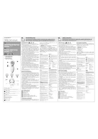 Notice MEDISANA FB 880 Nettoyage visage