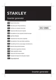 Notice STANLEY SIG 1200S Generator