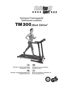 Christopeit TM 300 Black Edition - Laufband