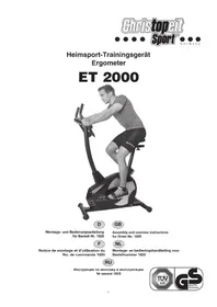 Christopeit ET 2000 - Велотренажер