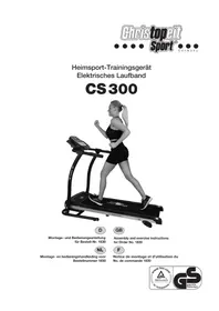 Christopeit CS 300 - Tapis de course