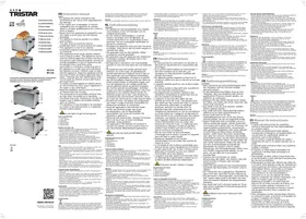 Notice TRISTAR BR2140 Grille pain