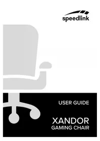 Notice Speedlink XANDOR SL660005BKRD Chaise de bureau