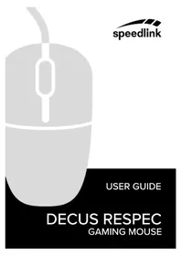 Notice Speedlink DECUS RESPEC Myš