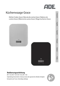 Notice ADE GRACE KE 1725 Balances de cuisine
