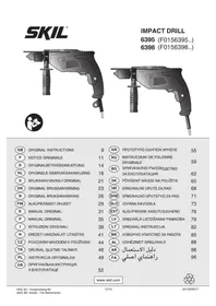 Notice SKIL 6395 AA Perceuse électrique