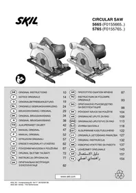 Notice SKIL 5765 AD Scie circulaire