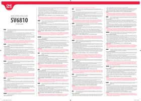 Notice ONE FOR ALL SV 6810 Télécommande universelle