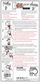 Notice CAT EYE HLEL300 Lampe vélo