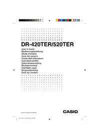 CASIO DR520TER - Calculatrice