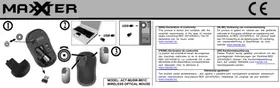 Notice Maxxter ACTMUSWM01C Souris