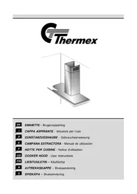 Notice Thermex DECOR 785 Hotte