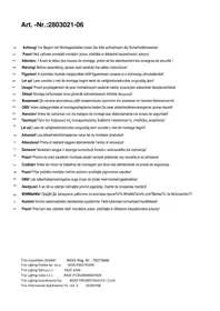 Notice Trio Lighting XAVI 280302106 Luminaire