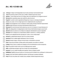 Notice Trio Lighting LEYLA 112106106 Luminaire