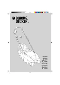Notice BLACK & DECKER GF934 χλοοκοπτικό