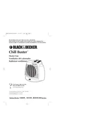 Notice BLACK & DECKER 100HF Calefacción