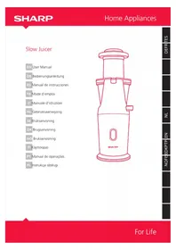SHARP SAFJ3001W - Juicemaskin