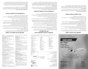 Notice BLACK & DECKER EK700B Couteau