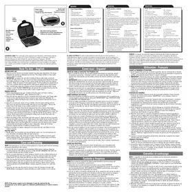 Notice BLACK & DECKER WMB600CH Appareil de cuisson électrique