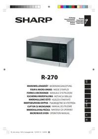 SHARP R270SLM - Mikrovalovne