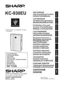 SHARP KC930EUW - Air purifier