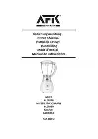 Notice AFK SM400P.2 Blender