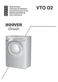 Notice Otsein-Hoover VTO 713D23137 Waschmaschine
