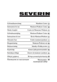 Notice SEVERIN HG 7711 Set manicure et pedicure
