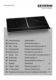 Notice SEVERIN KP 1031 Piano cottura elettrico