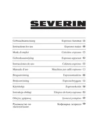 SEVERIN KA 5986 - кофеварка