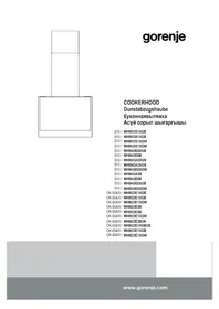 Notice GORENJE WHI643E6XGB Afzuigkap