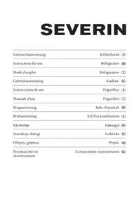 SEVERIN KS 9853 - холодильник