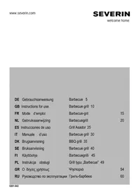 SEVERIN PG 2472 - Elektrisk grill
