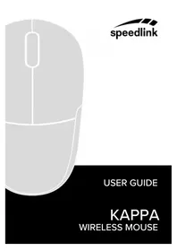 Notice Speedlink KAPPA SL630011BE Mouse