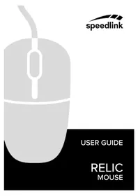 Notice Speedlink RELIC SL610007GY Souris