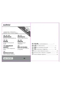 Notice AURIOL IAN 287895 Relógio