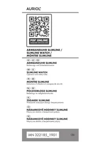 Notice AURIOL IAN 284967 Zegarek