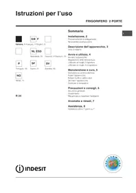 Notice INDESIT R 24 (EU) (0) Kylskåp