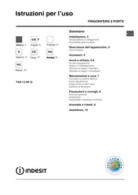 INDESIT TAN 13 NF G (0) - Lednice