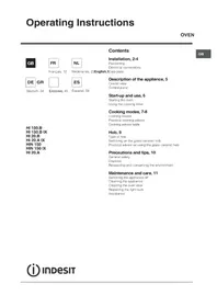INDESIT HI 20.A IX - Horno