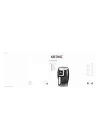 Notice Koenic KAF 2110 B Friteuse