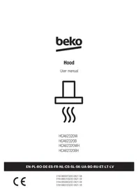 Notice BEKO HCA62320WH кухонна витяжка