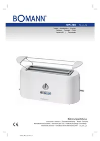 Notice BOMANN TA 245 CB Grille pain