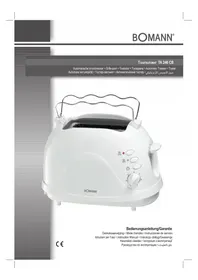 Notice BOMANN TA 246 CB Grille pain